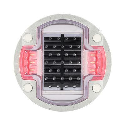 Alluminio IP68 che alloggia indicatore leggero solare sotterraneo per sicurezza stradale