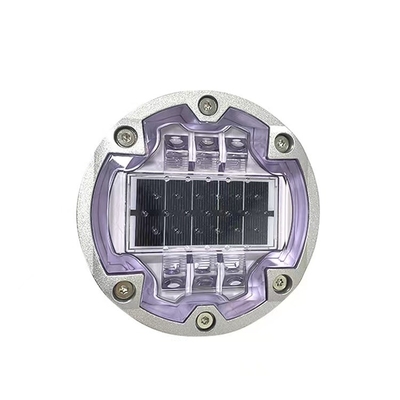 La luce solare Shell di alluminio 6 di IP68 Inground avvita i perni solari della strada del LED per sicurezza stradale