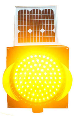 Semafori autoalimentati solari di Ddurable 18V 8W, infiammare Amber Traffic Lights