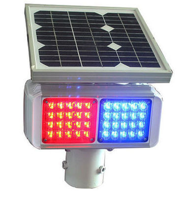 semaforo solare di lampeggiamento di 80pcs LED 5W 18V per sicurezza stradale