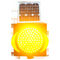 Alto alimentato solare giallo di luminosità 12V 7AH semaforo di plastica