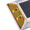 Alta luminosità di RoHS perni autoalimentati solari della strada dei 800 tester per avvertimento