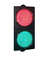 PC UV del semaforo di 300mm Red Green LED anti con alta sicurezza efficiente